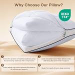 Adjustable Cooling Bed Pillow for Side Sleepers