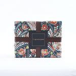 Cupocupa Queen Duvet Set in Navy Teal Floral