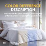 Classic White Queen Duvet Cover Set with Shams