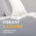 Classic White Queen Duvet Cover Set with Shams