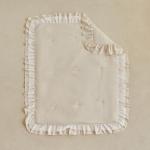 Pink Lace Ruffle Crib Bedding Set for Baby