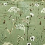 Yiran 7 Piece Sage Green Floral Comforter Set Queen Size, Dandelion Plant Botanical Comforter Bedding Set, Bed in a Bag Queen, Soft Microfiber Complete Bedding Set with Sheets for All Season