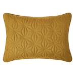 VCNY Home Kaleidoscope Pattern 3 Piece Quilt Set, Full Queen, Gold