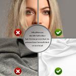 Silk Pillow Cases 2 Pack,Soft Breathable and Sliky Standard Size Pillow Cases Set of 2,Natural Mulberry Silk Pillowcase Set of 2 for Hair and Skin with Hidden Zipper (White,20"X 26",2pcs)