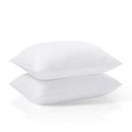 Acanva Basic Bed Pillow Soft Rest Cushion Stuffer for Sleeping, Queen, White 2 Count