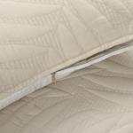 Lush Decor Isla Embroidered Reversible Cotton Quilt Queen Size 3 Piece Set Full/Queen Neutral & White - White Bedding Set Queen Quilt - Coastal Decor