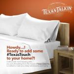 TEXAS LINEN CO. 100% Egyptian Cotton Sheets - 600 Thread Count 4 PC King Size Sheet Set, Soft, Cooling, High Thread Count Sateen Weave, Extra Long Staple Luxury Bedding, 16 in Deep Pocket - Dark Grey