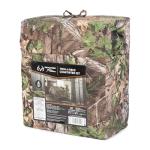 Northwest Realtree 4-Piece Twin Size Bed in a Bag Set, 1 Comforter, 1 Fitted Sheet, 1 Flat Sheet, 1 Pillowcase, All Seasons Bedding, Xtra Green Camo