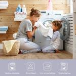 PiccoCasa Queen Size Pleated Bed Skirt, Ruffled Lightweight Box Spring Cover - 16 Inch Drop Dust Ruffle Bedskirt, Wrinkle Free and Fade Resistance, Easy to Stall - Light Gray