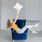 Utopia Bedding 14x14 Pillow Inserts, Set of 2, White – Indoor Decorative Throw Pillows for Bed, Sofa & Couch – Soft, Supportive & Fluffy Cushion Inserts