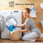 HENGWEITEXT King Size Bed Skirt Split Corners,Pleated Bed Skirt with Split Corner,King Size Ruffle Bed Skirts Split Corner,Easy Fit,Fade Resistant,Wrinkle Free,Tailored Drop