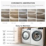 Simple&Opulence 100% Linen Duvet Cover Set, 3 PCS Natural French Flax Ruffle Duvet Cover King Size, Breathable Comfy Linen Bedding Comforter Cover with 2 Pillowcases (Natural Linen, 104" X 92")