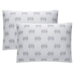 Batman Decorative Bed Pillows Set of 2, Knit Cover Pillows with Bat-Symbol Design, Soft Polyester Fill, 20" x 26"