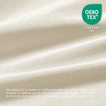 FreshCulture Full Bed Skirt, Elastic Wrap Around Bed Skirt Full Bed, Easy Fit with 15-Inch Tailored Drop, Hotel Quality Dust Ruffle for Full Size Bed, Bed Skirt Full Size (Cream)