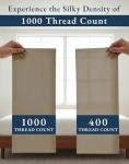 100% Egyptian Cotton King Sheet Set – 1000 Thread Count Naturally Cooling & Breathable Sateen King Sheets, Authentic Long-Staple Cotton for Lasting Softness, Snug Fit 15" Deep Pocket Fitted - Taupe