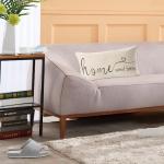 MFGNEH Home Sweet Home Quotes Farmhouse Pillow Covers 12x20 Inch,Farmhouse Decorative Lumbar Throw Pillow Case Cushion Cover,Housewarming Gift