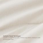 Bedsure King Size Comforter Set Beige - Bed in a Bag King Bedding 7 Pieces, Cationic Dyed Bed Set Gift for Family, Beige Soft Bedding for All Seasons Comforter with Sheets, Pillowcases & Shams