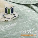 JANZAA Quilt King Size Sage Green Quilt Bed Spread Boho Quilt with Floral Pattern Microfiber Quilts Set 3 Pieces Lightweight Comforter Reversible Bedding Set 1 King Size Quilts and 2 Pillowcases