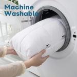 AIKOFUL Adjustable Bed Pillows Set of 2, Down Pillows for Side, Back & Stomach Sleepers(Queen Size, 18”x28”)