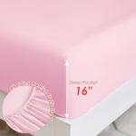 Homilay Toddler Size Pink Unicorn Comforter Set for Kids, Toddler, Boys&Girls, 4 Pieces Bed-in-a-Bag Bedding Set, All Season Ultra Soft Oeko TEX Sheets Set with Comforter, (Princess Dream)