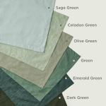 Bedsure Queen Comforter Set - Dark Green Soft Bedding for All Seasons, Cationic Dyed Bed Set, 3 Pieces, 1 Queen Size Comforter (90"x90") and 2 Pillow Shams (20"x26"+2")