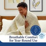 Cosy House Collection Luxury Rayon Derived from Bamboo 3-Piece Quilt Set - Ultra Soft Coverlet Bedspread - Classic Weave Stitch - Includes Quilt and 2 Pillow Shams (King/Cal King, Sage Green)