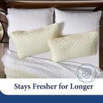 Cosy House Collection Luxury Rayon Derived from Bamboo 3-Piece Quilt Set - Ultra Soft Coverlet Bedspread - Classic Weave Stitch - Includes Quilt and 2 Pillow Shams (King/Cal King, Sage Green)