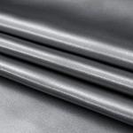 P Pothuiny 5 Pieces Satin Duvet Cover King Size Set, Luxury Silky Like Grey Duvet Cover Bedding Set with Zipper Closure, 1 Duvet Cover + 4 Pillow Cases (No Comforter)