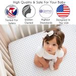 Sweet Jojo Designs 4-Piece Baby Crib Bedding Set (Farm Animals) for Boys or Girls, Infants/Nursery incl. Blanket, Fitted Sheet, Skirt, Diaper Stacker (Chicken, Farmhouse, Barn, Sheep, Horse, Cow, Pig)