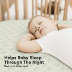 KeaBabies 2-Pack Baby Crib Sheets for Boys, Girls - 52x28 Viscose Derived from Bamboo Toddler Bed Sheets Neutral, Fitted Crib Mattress Cover for Standard Baby Bedding, Soft & Cozy (Fleur)