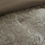 Madison Park Essentials Brystol 24 Piece Room in a Bag Faux Silk Comforter Jacquard Paisley Design Matching Curtains Down Alternative Hypoallergenic All Season Bedding-Set, Queen (90 in x 90 in), Blue