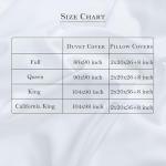 Dreamology White Duvet Cover Luxury Hotel Quality Bedding Set 100% Cotton Embroidered Duvet Covers with 2 Pillow Shams Hypoallergenic Zipper Closure 3 Pieces Duvet Set (Gold T-200, Queen)