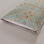 Brandream Boho Paisley Print Luxury Duvet Quilt Cover and Shams 3pc Bedding Set Bohemian Damask Medallion 800TC Egyptian Cotton Sateen - Queen Size, Taupe