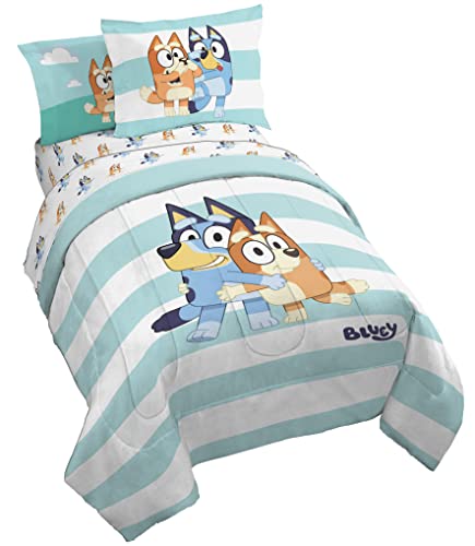 Bluey & Bingo Twin Bed Set - 5 Pieces