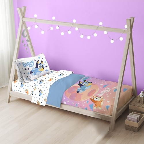 Bluey & Bingo Toddler Comforter Set - 4 Piece