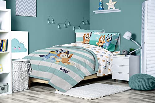 Bluey & Bingo Twin Bed Set - 5 Pieces