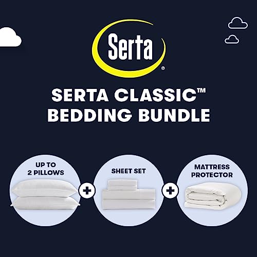 Serta Classic Queen Bedding Set with Pillows