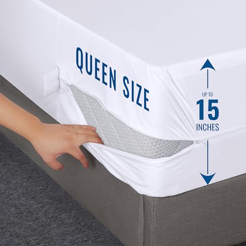 Utopia Bedding Queen Waterproof Mattress Encasement Cover