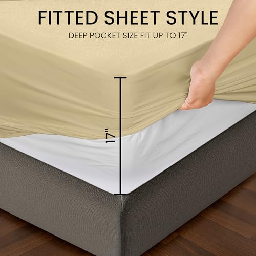 Waterproof Queen Mattress Protector - Bamboo Cover
