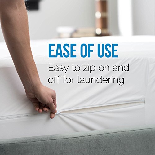 LUCID Waterproof Pillow Protector Set of 2