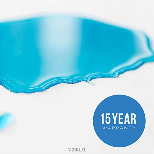 LUCID Waterproof Pillow Protector Set of 2