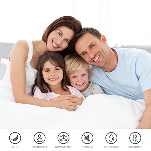 Waterproof Queen Mattress Protector with Zipper