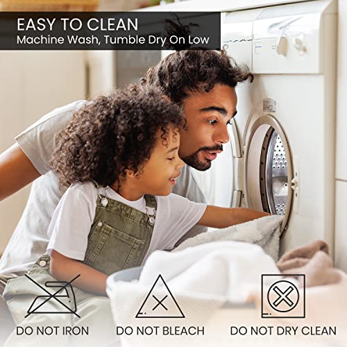 Queen Waterproof Mattress Protector with 2 Pillow Covers