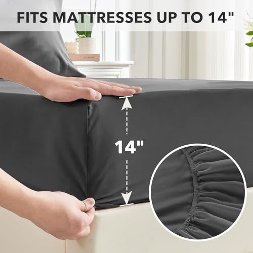 Anne Klein 4PC King Size Cooling Sheet Set