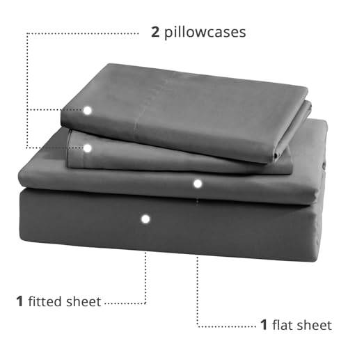 Anne Klein 4PC King Size Cooling Sheet Set