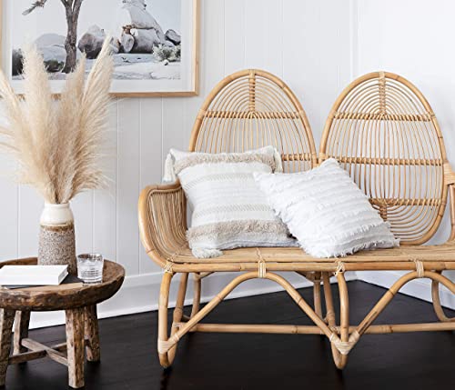 Pearl Set Ivory Decorative Throw Pillow Covers 18x18