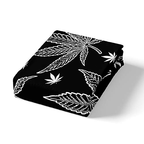 Botanical Marijuana Leaves 3-Piece Bedding Set
