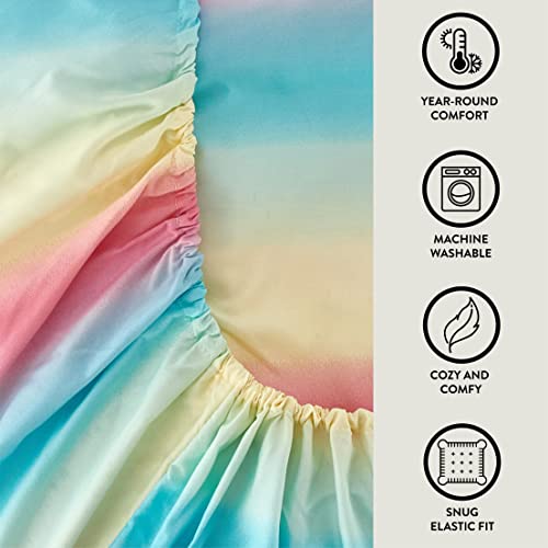Heritage Kids Rainbow Ombre Full Sheet Set