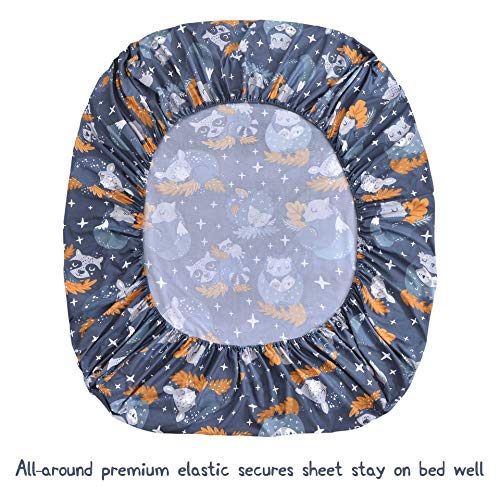 Cute Owl Twin Sheet Set for Kids