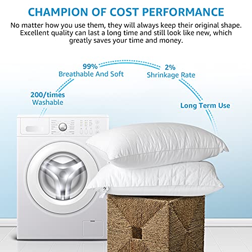 Premium Cooling Bed Pillows Set of 2